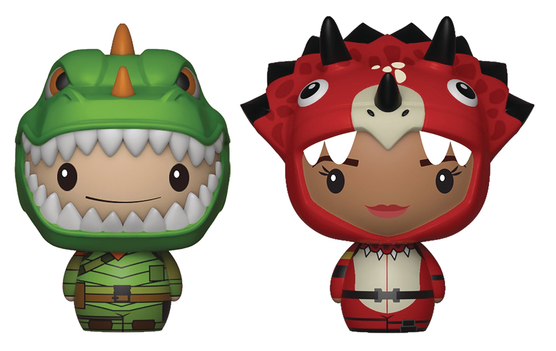 PINT SIZED HEROES FORTNITE REX/TRICERA OPS FIG 2PK