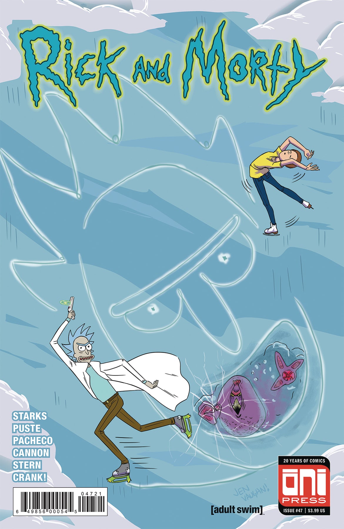 RICK & MORTY #47 CVR B VAUGHN COVER