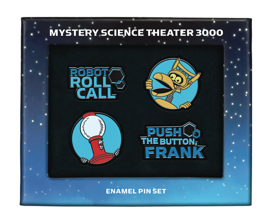 MYSTERY SCIENCE THEATER ENAMEL PIN SET