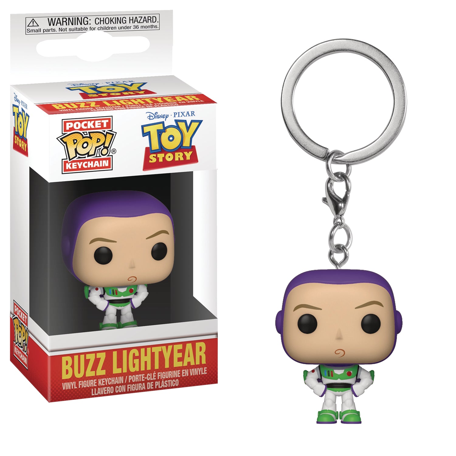 POCKET POP TOY STORY BUZZ LIGHTYEAR FIG KEYCHAIN