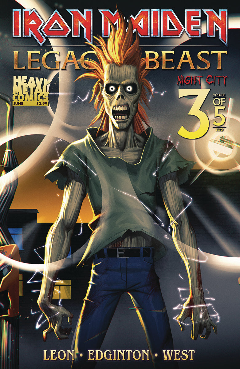 IRON MAIDEN LEGACY O/T BEAST VOL 2 NIGHT CITY #3 CVR A TBD