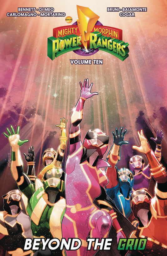 MIGHTY MORPHIN POWER RANGERS TP VOL 10