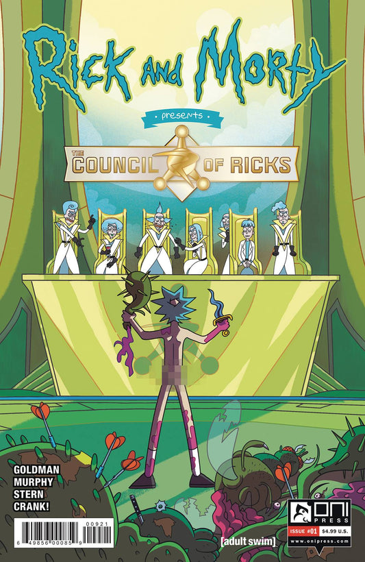 RICK AND MORTY PRESENTS COUNCIL OF RICKS #1 CVR B