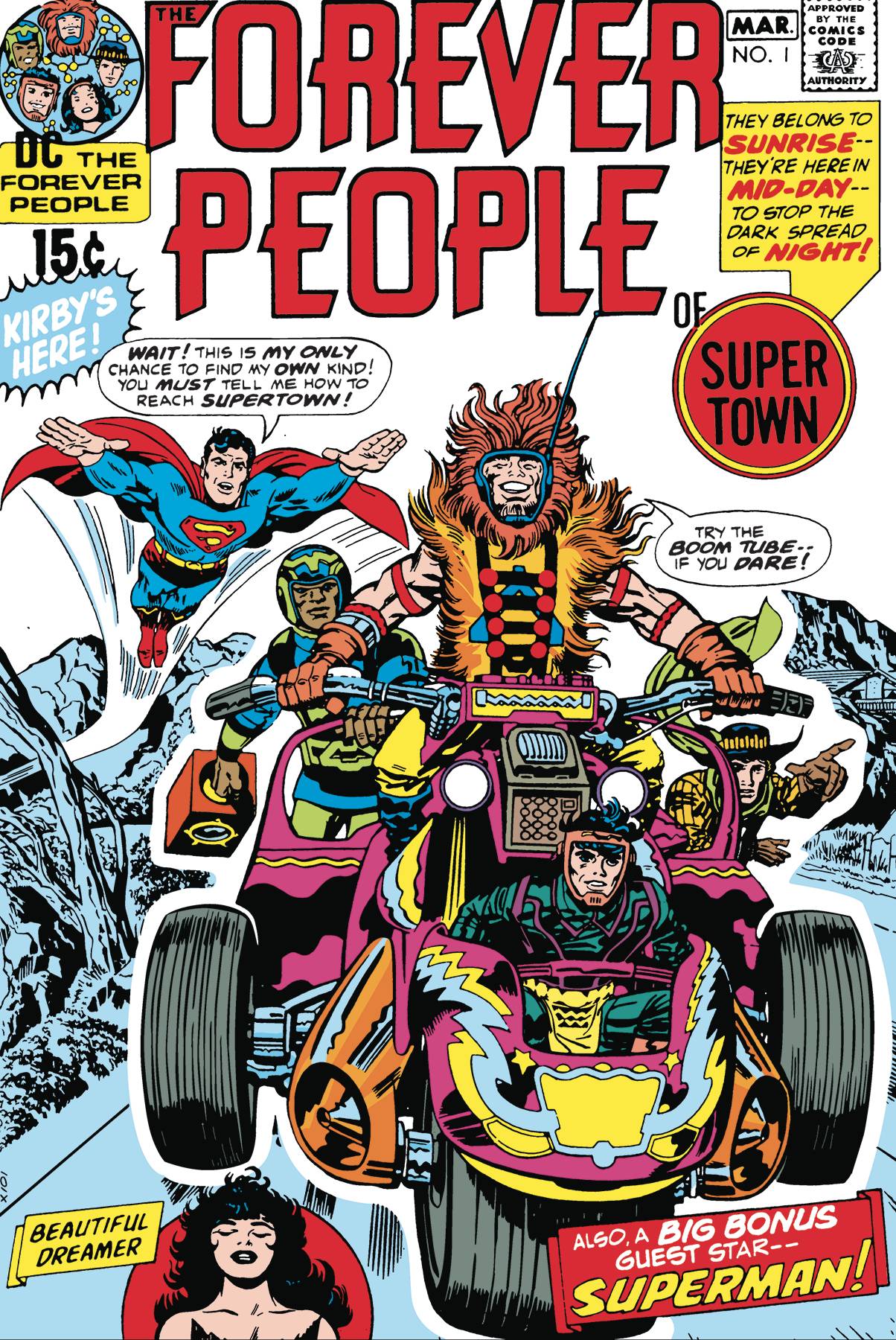 FOREVER PEOPLE BY JACK KIRBY TP