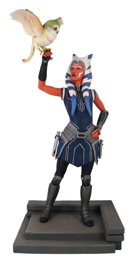 STAR WARS PREMIER COLLECTION CLONE WARS AHSOKA STATUE