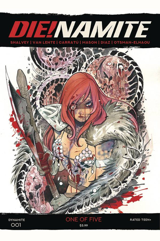 DIE!NAMITE #1 20 COPY MOMOKO RED SONJA ZOMBIE INCV