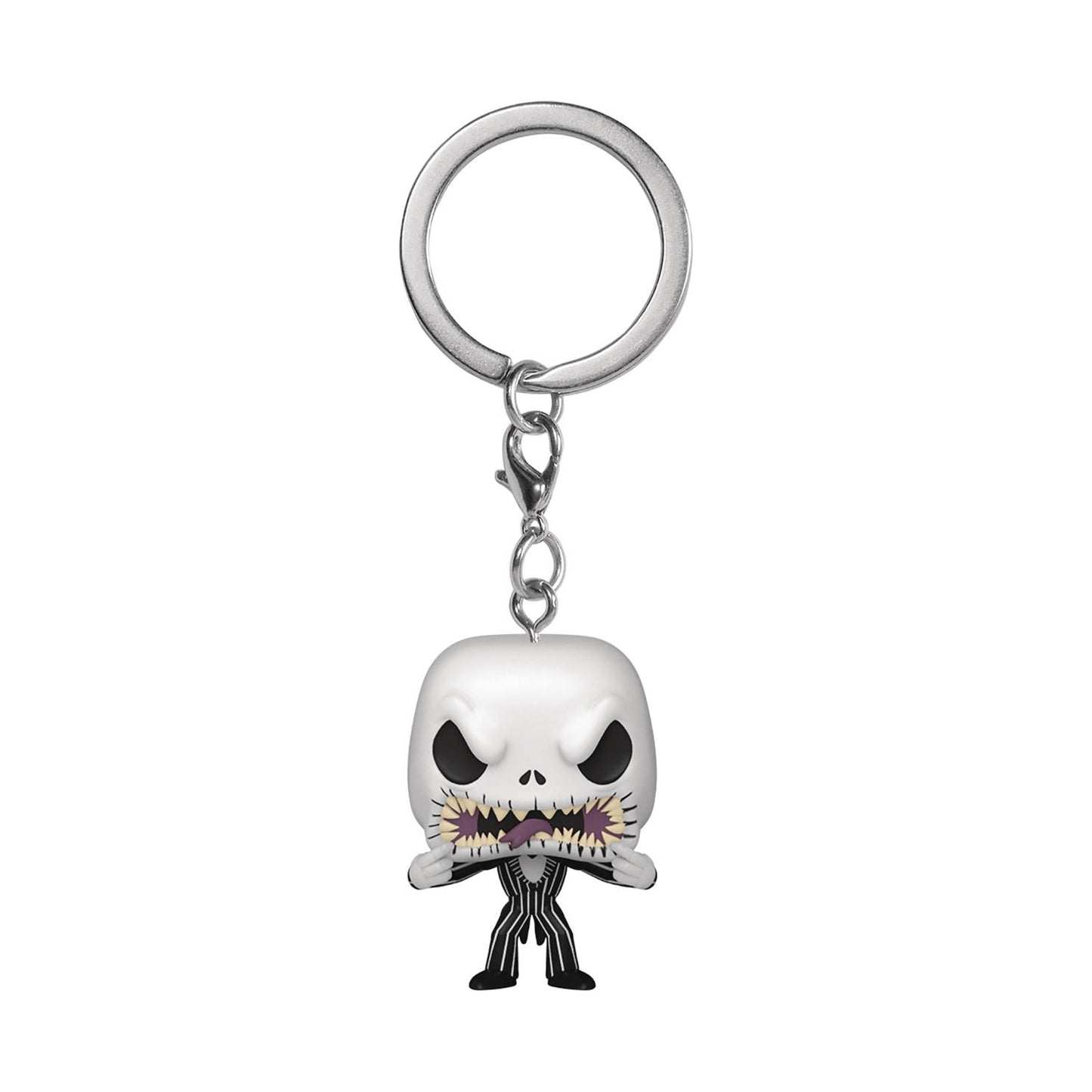 POCKET POP NBX JACK SCARY FACE KEYCHAIN