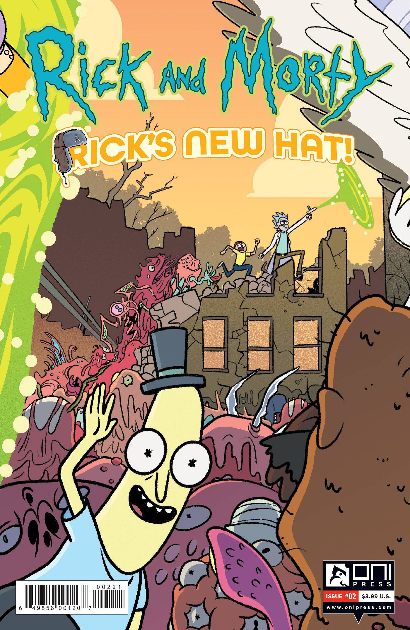 RICK AND MORTY RICKS NEW HAT #2 CVR B STERN