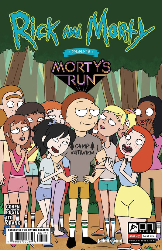 RICK AND MORTY PRESENTS MORTYS RUN #1 CVR B FEISTE