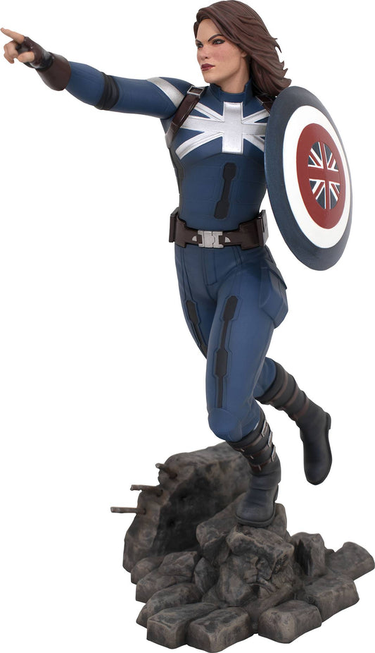 MARVEL GALLERY DISNEY+ CAPTAIN CARTER PVC STATUE