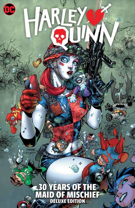 HARLEY QUINN 30 YEARS OF THE MAID OF MISCHIEF DELUXE HC