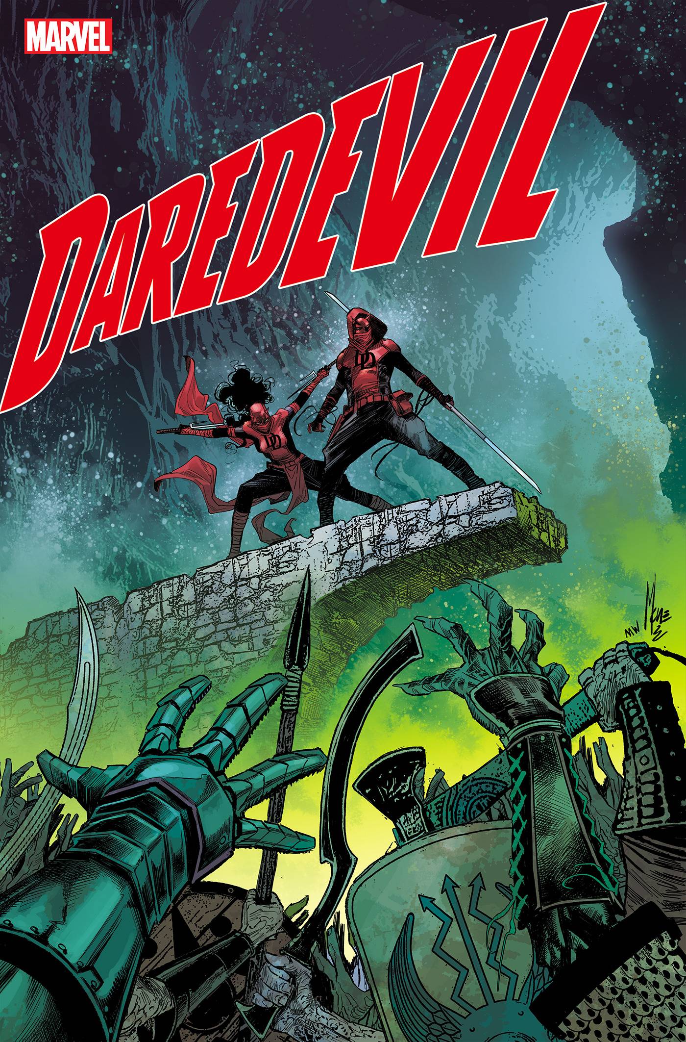 DAREDEVIL #6 25 COPY INCV CHECCHETTO VAR