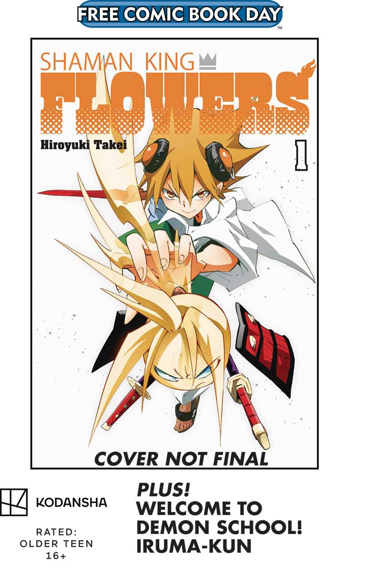 FCBD 2023 KODANSHA SHAMAN KING FLOWERS DEMON SCHOOL