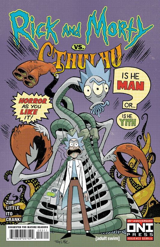 RICK AND MORTY VS CTHULHU #3 CVR A LITTLE