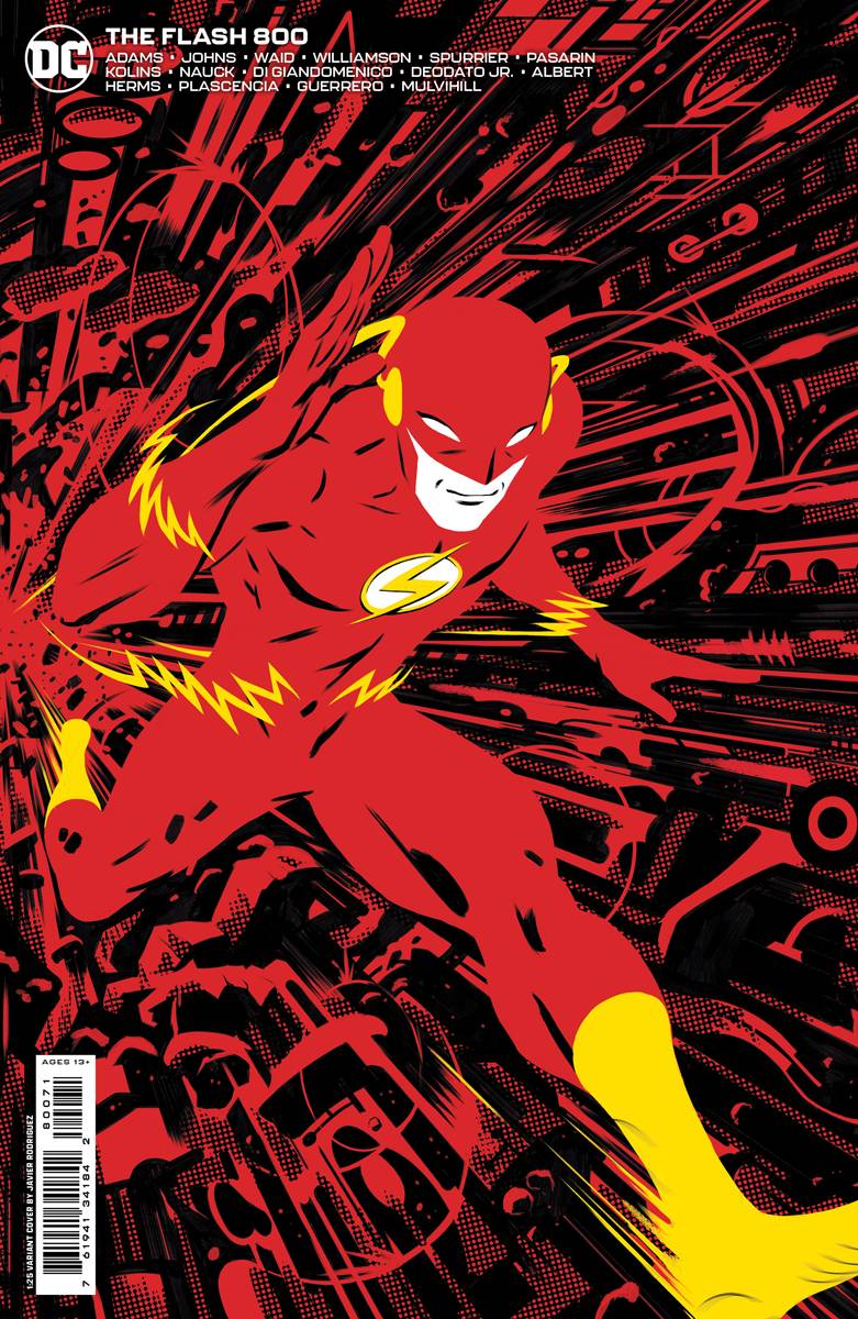 FLASH #800 CVR I INC 1:25 JAVIER RODRIGUEZ CARD STOCK VAR