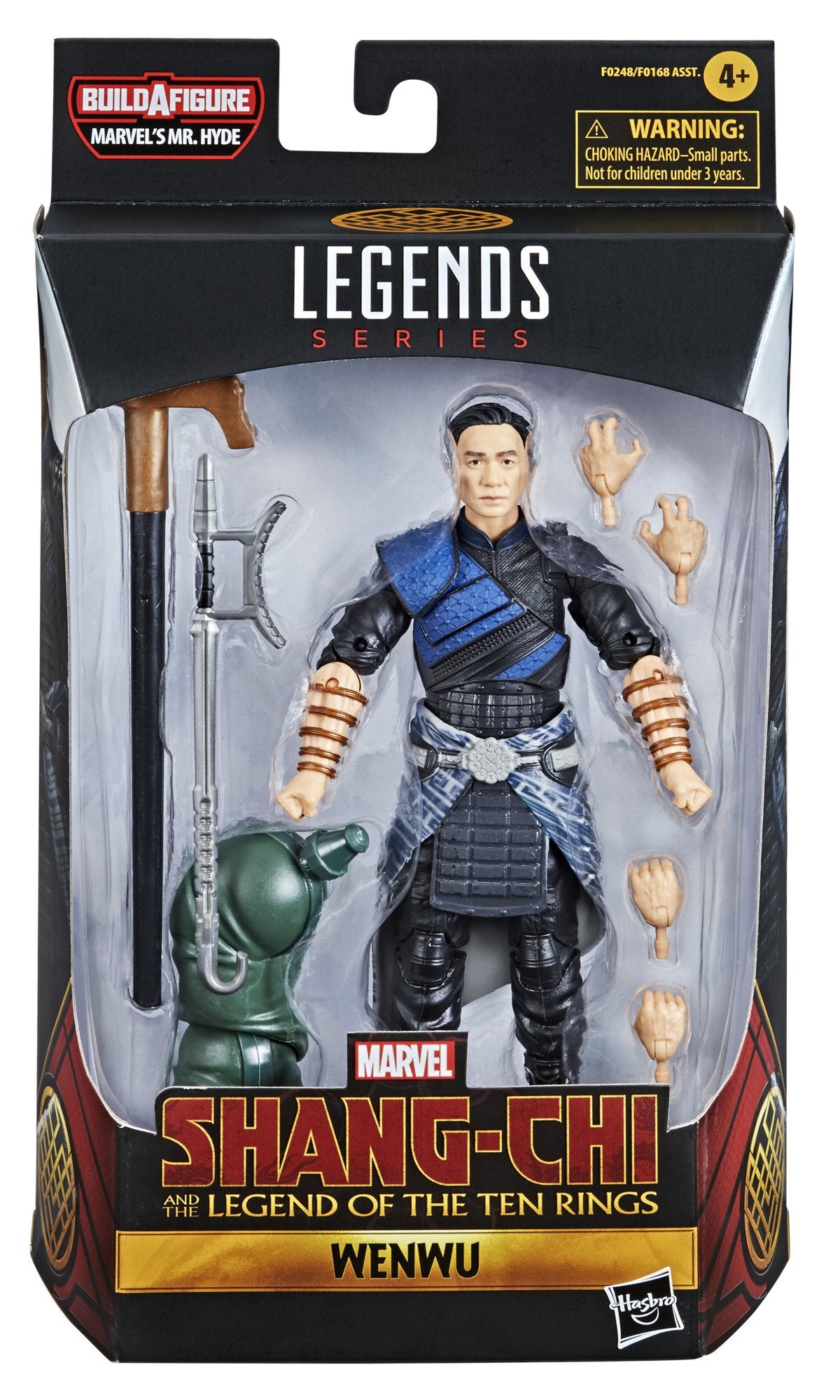 MARVEL LEGENDS SHANG-CHI MOVIE 6IN WENWU AF