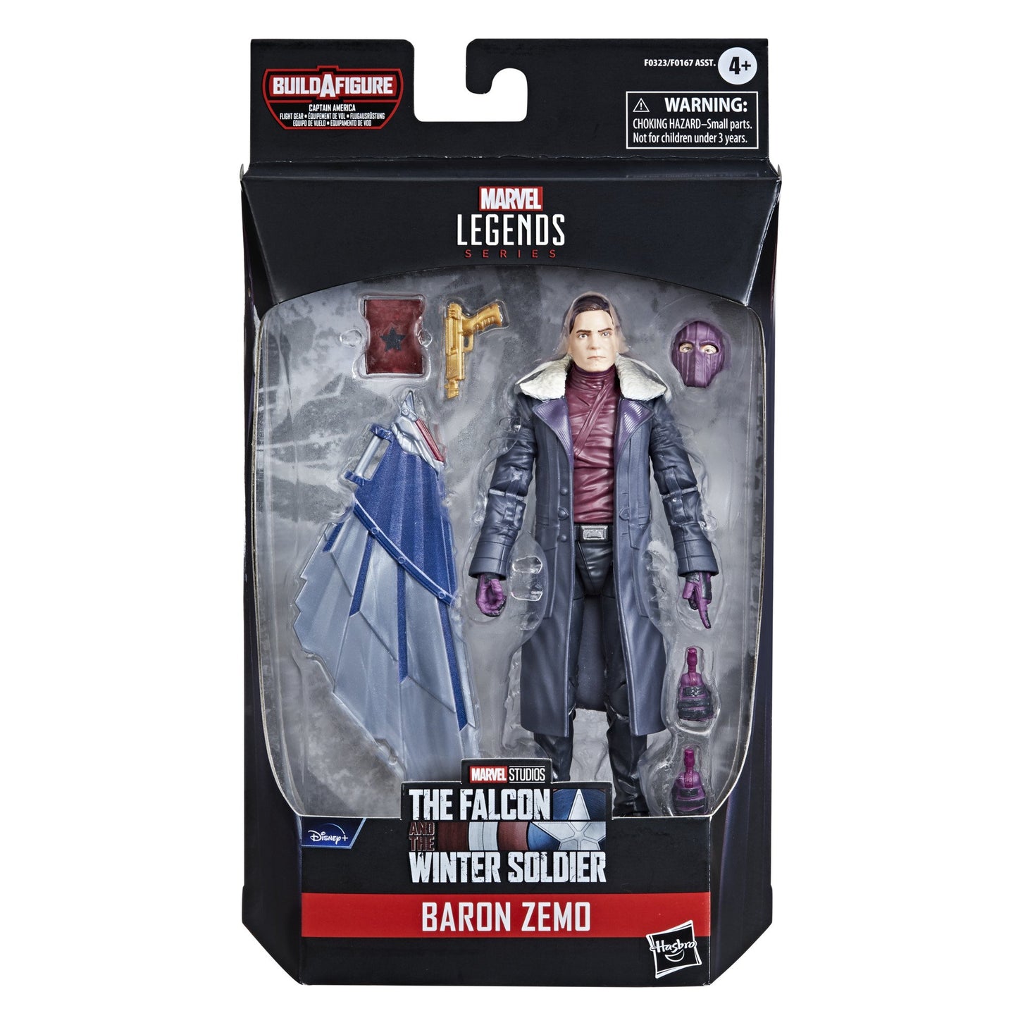 MARVEL LEGENDS DISNEY PLUS 6IN BARON ZEMO AF