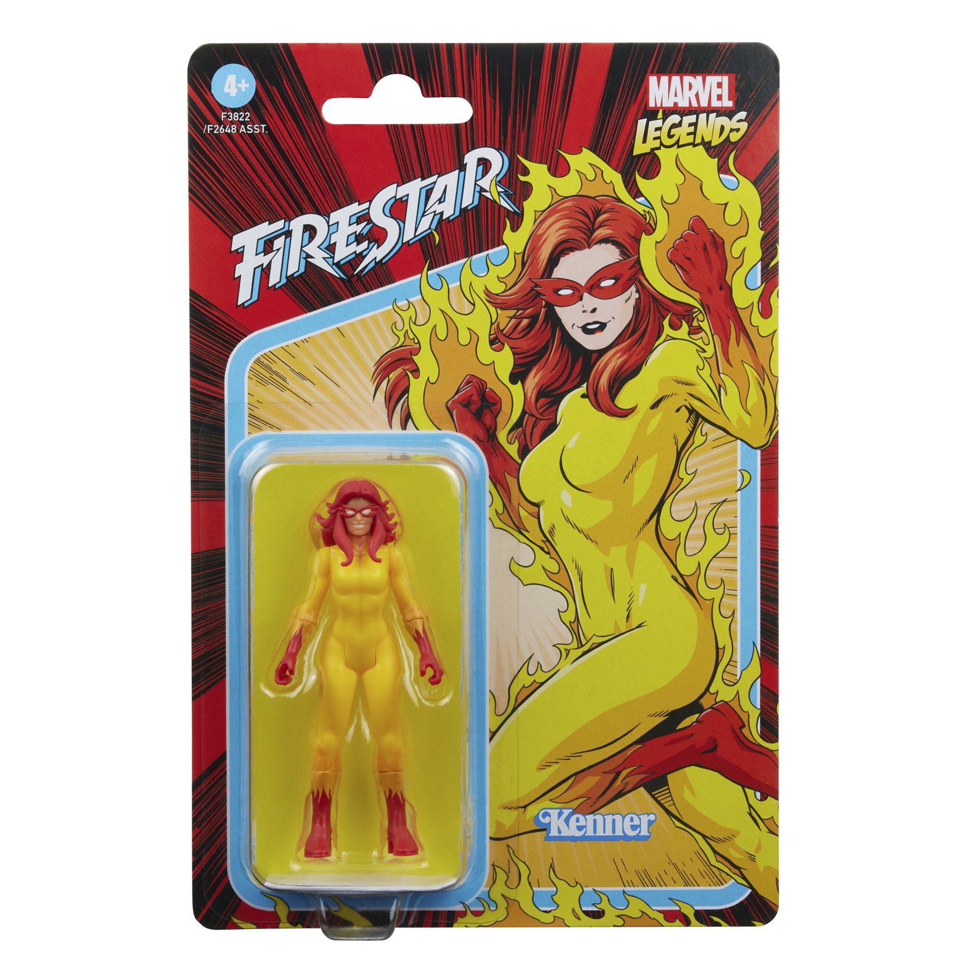 MARVEL LEGENDS RETRO 3.75 MARVELS FIRESTAR AF