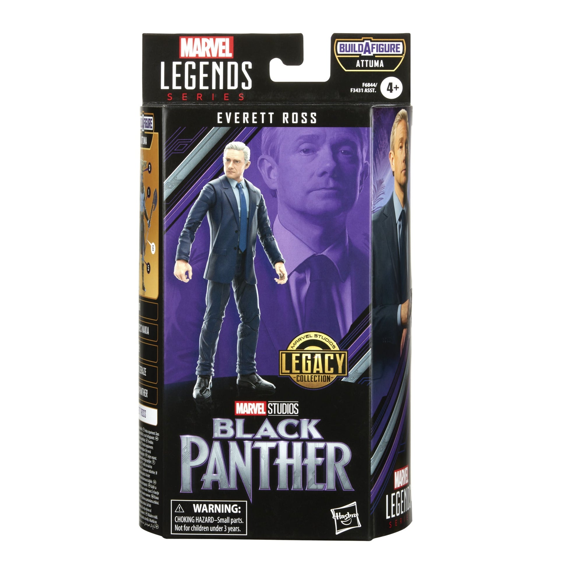 MARVEL LEGENDS 6IN BLACK PANTHER 2 EVERETT ROSS AF