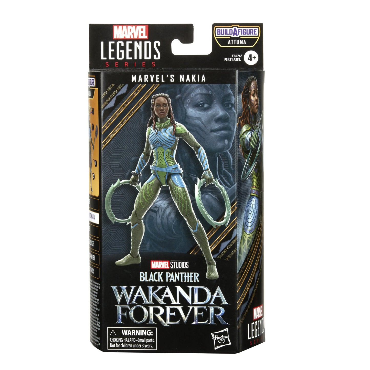 MARVEL LEGENDS 6IN BLACK PANTHER 2 NAKIA AF