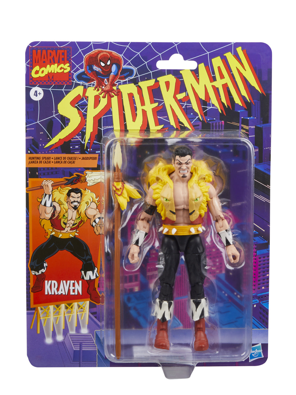 MARVEL LEGENDS RETRO 6IN KRAVEN THE HUNTER AF