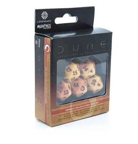 Dune RPG ARRAKIS ROLEPLAYING DICE SET