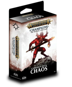 WARHAMMER AGE OF SIGMAR: CHAMPIONS WAVE 1 CAMPAIGN DECK – CHAOS