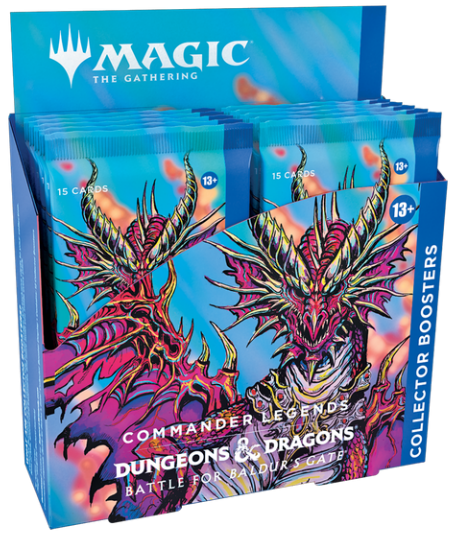 MTG: JAPANESE COMMANDER LEGENDS BALDUR’S GATE COLLECTOR BOOSTER PACK