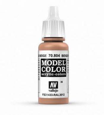 Vallejo AV Vallejo Model Color 17ml - Beige Red