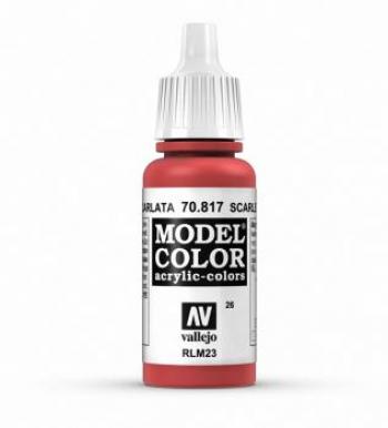 Vallejo AV Vallejo Model Color 17ml - Scarlet