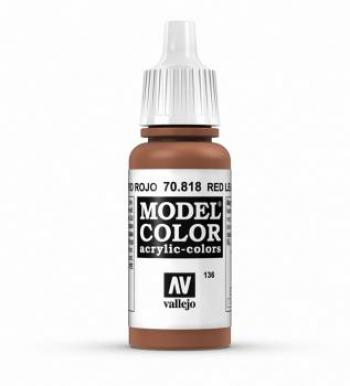 Vallejo AV Vallejo Model Color 17ml - Red Leather