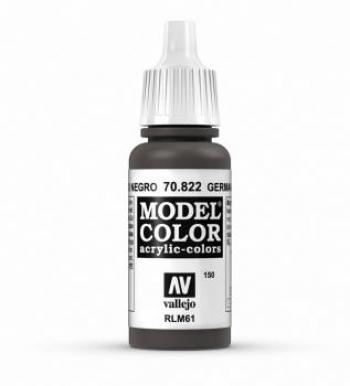 Vallejo AV Vallejo Model Color 17ml - German Cam Black Brown