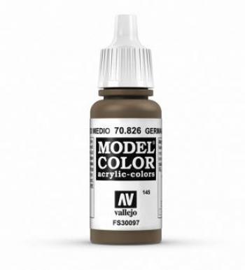 Vallejo AV Vallejo Model Color 17ml - German Cam Medium Brown