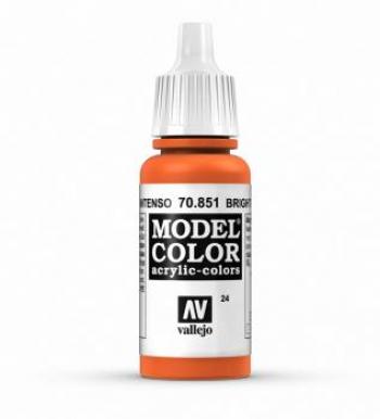 Vallejo AV Vallejo Model Color 17ml - Bright Orange