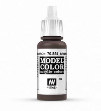 Vallejo AV Vallejo Model Color 17ml - Brown Glaze