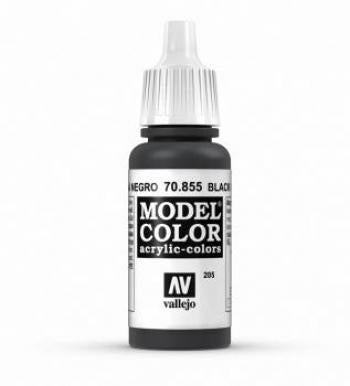 Vallejo AV Vallejo Model Color 17ml - Black Glaze