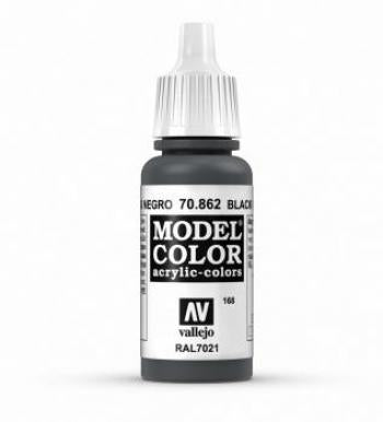 Vallejo AV Vallejo Model Color 17ml - Black Grey