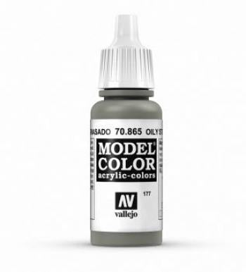 Vallejo AV Vallejo Model Color 17ml - Metallic Oily Steel