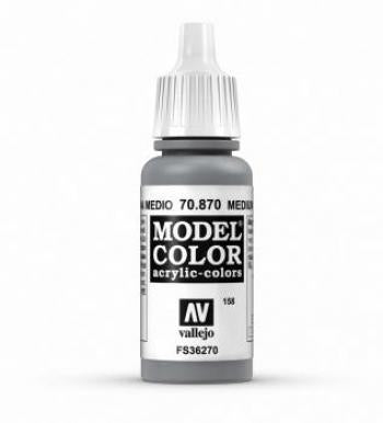 Vallejo AV Vallejo Model Color 17ml - Medium Sea Grey