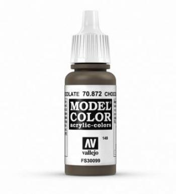 Vallejo AV Vallejo Model Color 17ml - Chocolate Brown