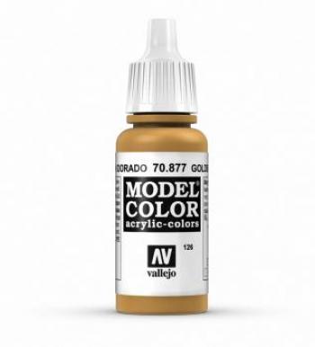 Vallejo AV Vallejo Model Color 17ml - Goldbrown