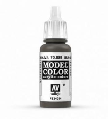 Vallejo AV Vallejo Model Color 17ml - Olive Brown