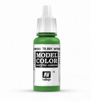 Vallejo AV Vallejo Model Color 17ml - Intermediate Green