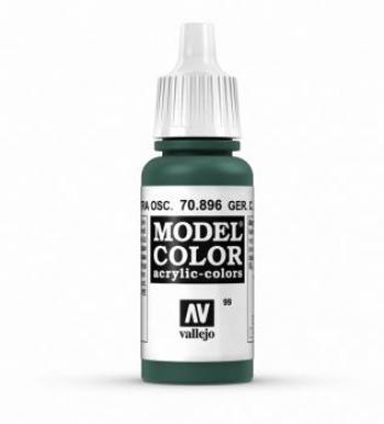 Vallejo AV Vallejo Model Color 17ml - German Cam Extra Dark Green