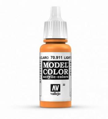 Vallejo AV Vallejo Model Color 17ml - Light Orange