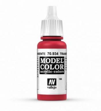 Vallejo AV Vallejo Model Color 17ml - Transparent Red