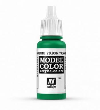 Vallejo AV Vallejo Model Color 17ml - Transparent Green