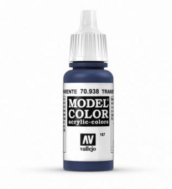 Vallejo AV Vallejo Model Color 17ml - Transparent Blue