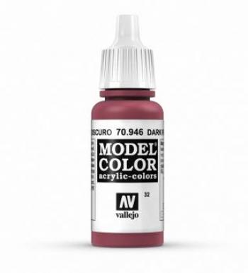 Vallejo AV Vallejo Model Color 17ml - Dark Red