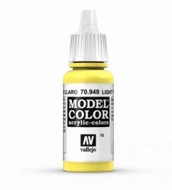 Vallejo AV Vallejo Model Color 17ml - Light Yellow